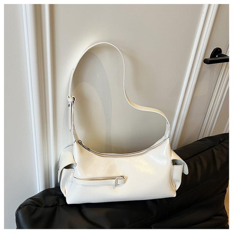 Niche Design Underarm Bag New Women's Bag Fashionable Versatile Double Pocket Large Capacity Shoulder Bag