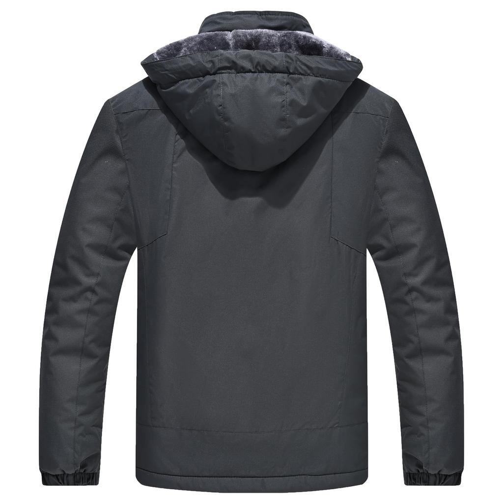 Winter Anorak Mountain Bike Fishing Warm Fleece Mountaineering Fleece with Size 3XL [uncn] Men's Jacket, Jacket, Coat, Jacket, Jacket, Jacket, Hood,