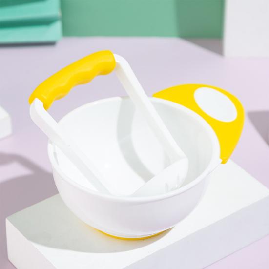 Baby Puree Maker Manual Feeding Grinder Bowl for Mashed Potato BPA-Free Baby Bowl for Travel And Home Use
