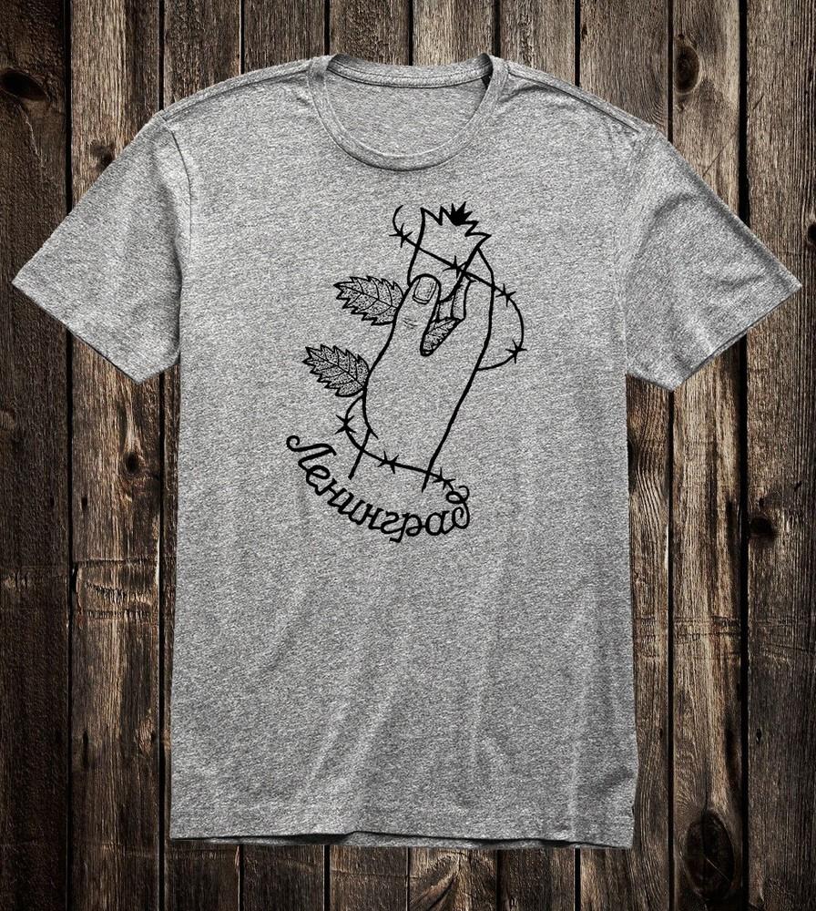 Unisex Cotton Tee T Shirt Russian Prison Tattoo Art Traditional Rose Barbed Wire Unisex T-Shirt L