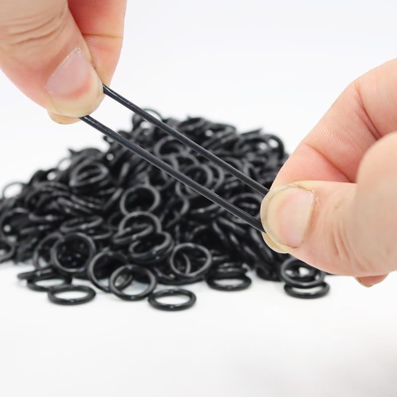 100/20pcs Oring CS1/1.5/2/2.4/3.1/4mm O Ring Sealing Washer NBR Ring Plumbing Round Rubber Gasket Oil Resistant High Temperature