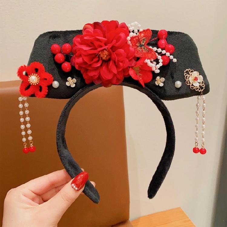 Chinesische Prinzessin Stirnbänder Cosplay Party Kopfschmuck für Historische Nachstellung
