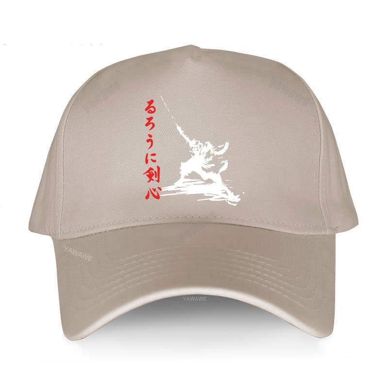 Black Casual Boys Printed Baseball Cap Rurouni Kenshin Samurai X - Anime Man Women Summer Hat Outdoor Snapback Caps Sport Bonnet