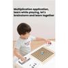 Wooden 99 Multiplication Board Montessori Arithmetic Toys Multiplication Table Math Learning Counting Teaching Aids for Kids