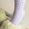 Monfoot Women S Pretzel Sleep SockS Purple