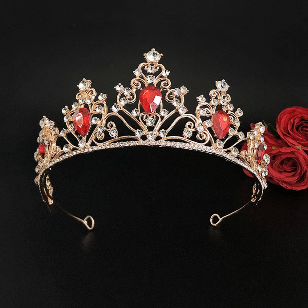New Crown Bridal Bridal Hair Accessories Birthday Crown Crystal Crown Wedding Headwear