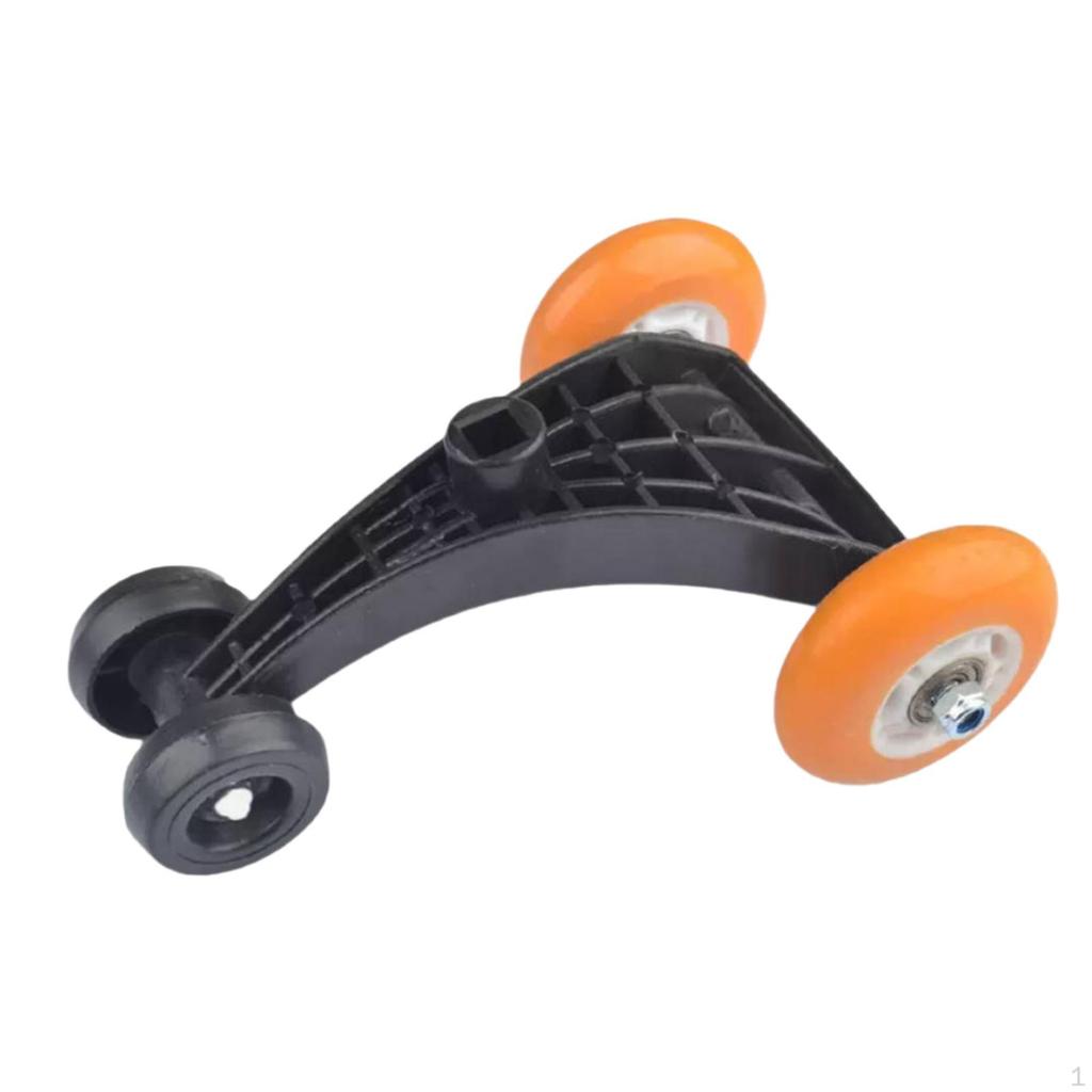 Car Front Wheel Replacement Heavy Duty Stability Three Legged Repair Part Wear Resistant
