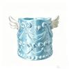 Desktop Storage Cosmetic Organizer Bucket Angel Wings Brush Holder  Desktop Organization