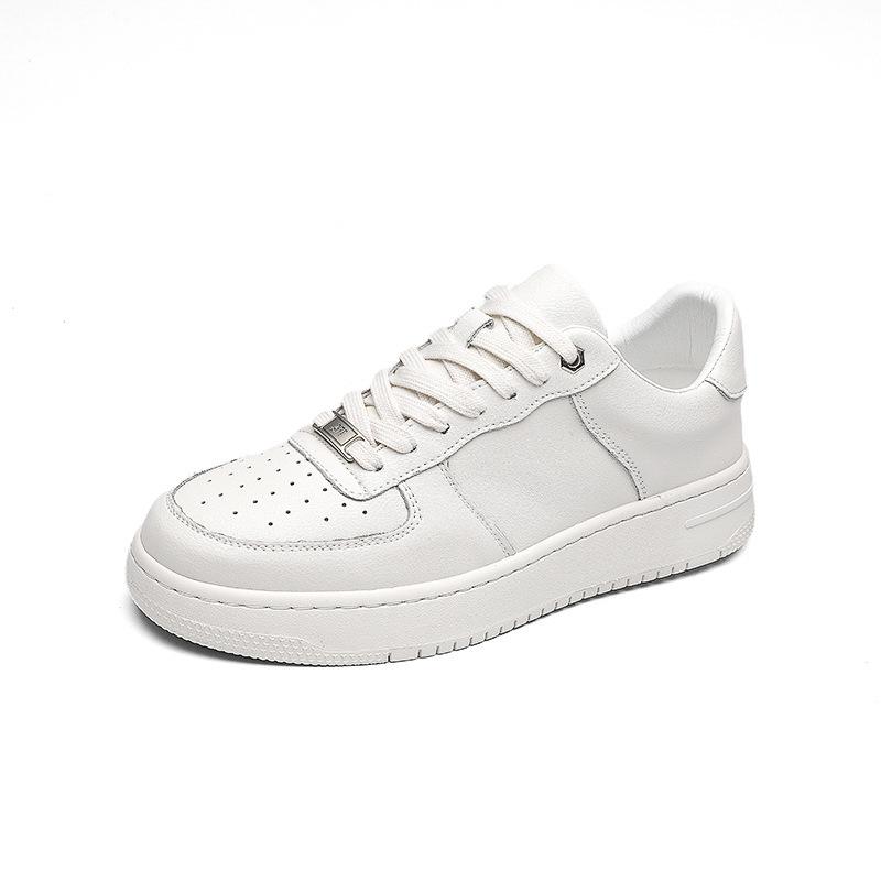 

ВВС Нет. 1 чисто белые мужские кожаные модные туфли Putian pure original af1 низкие повседневные туфли на платформе белые туфли для мужчин 38