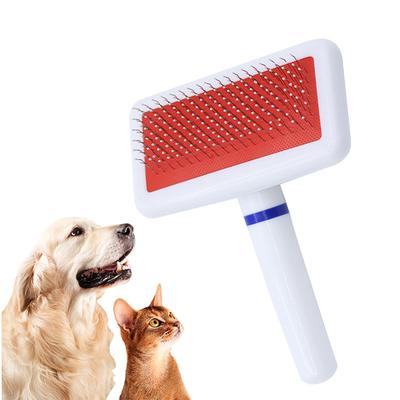 Dog Brush Stainless Steel Dog Comb Massage Dog Comb Brush Pet Hair Removal Cleaning Tool Cat Comb Brush Cat