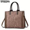 New Lace Embossed Large Capacity Soft Shoulder Oblique Span Multi-layer Texture Foreign Style Women's Bag