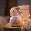 Musfunny Snow Globe Music Box Castle for LED Music Box Gift Children