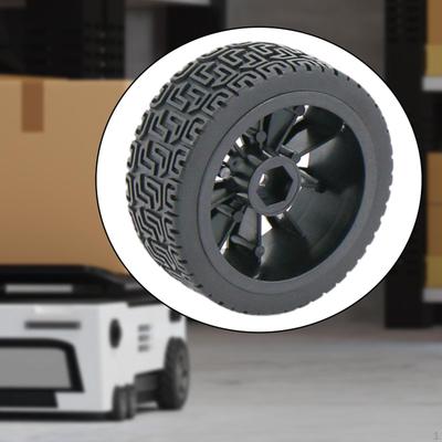 Spielzeugauto-Reifen, Gummirad-Reifen, Einfach zu installierendes Zubehör, Upgrade, Intelligenter Roboter
