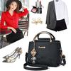 SCIONE Women's Bag Portable Fashion Simple Small Square Bag Trend Shoulder Messenger Bag