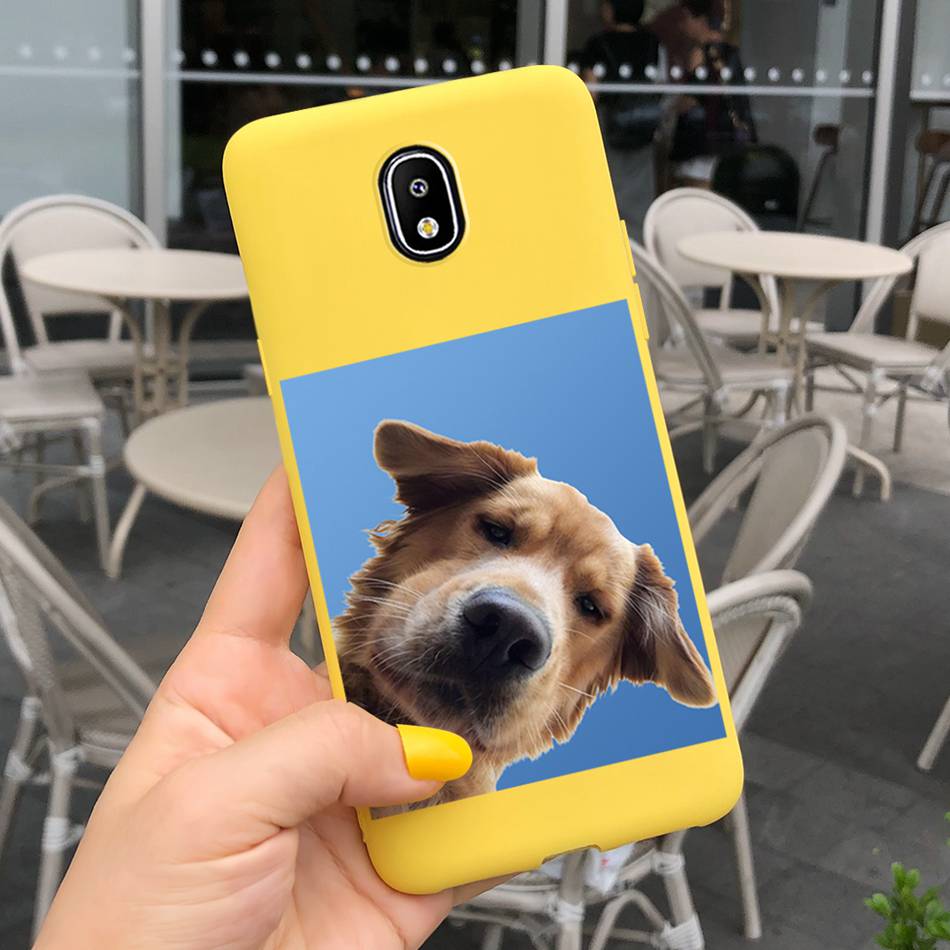 Candy Color Silicone Phone Case For Samsung Galaxy J3 J5 J7 2017 Case J330 J530 J730 Soft TPU Cover For Samsung J3 J5 J7 2017