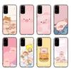 Cute Pig Cartoon L-lulu Phone Case For Samsung S 9 10 20 21 22 23 30 23 24 Plus Lite Ultra FE S10lite Funda