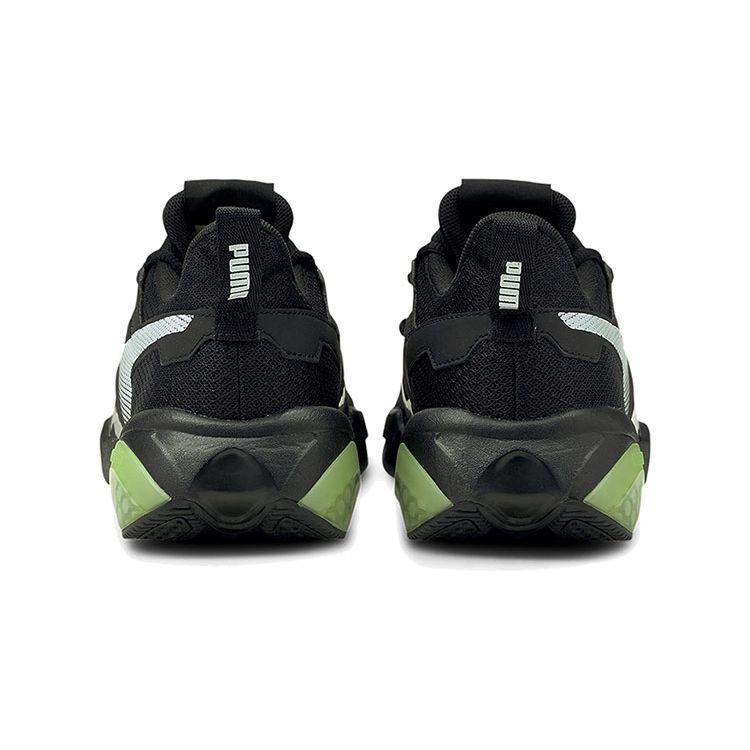 Puma Fabric Durable Breathable Shock Absorbing Lightweight Low Top Training Shoes Men Sneakers Black Green White 194372-03