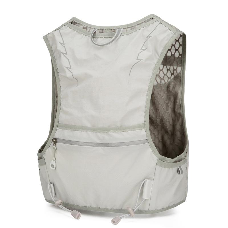 

Легкий уличный велосипедный жилет-сумка унисекс – дышащий, контрастный цвет, многофункциональный рюкзак Under 20L серый