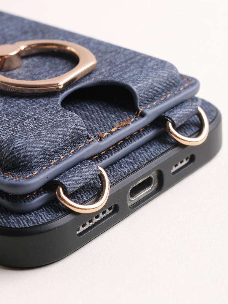 IPhone 17 Pro Hülle mit Umhängeband, Kartenhalter und Brieftasche für Apple 16 Pro Max und 14