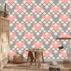 Geometric retro pattern wallpaper for living room and bedroom 50x1000