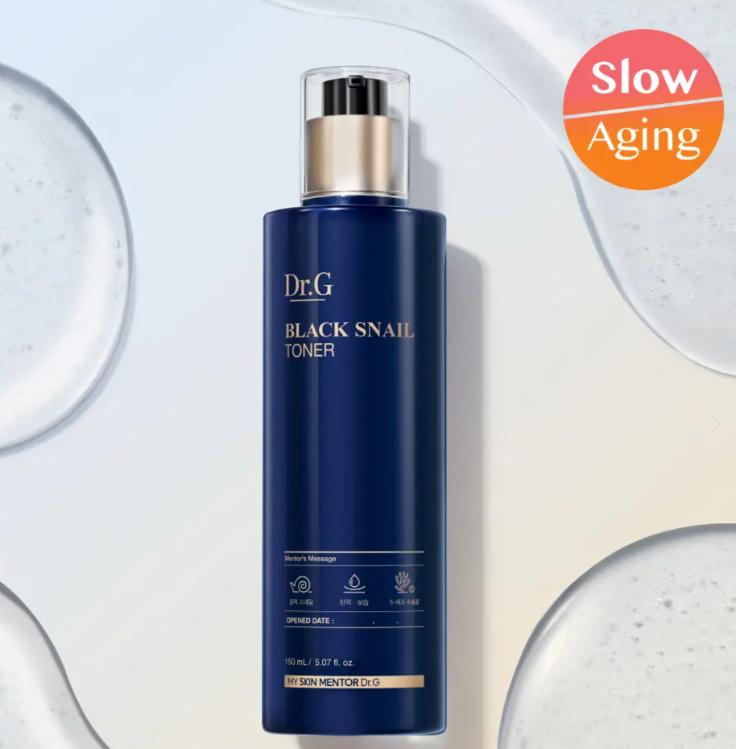 Dr.G Black Snail Toner 150ml Anti-Aging Firming Hydrating Toner