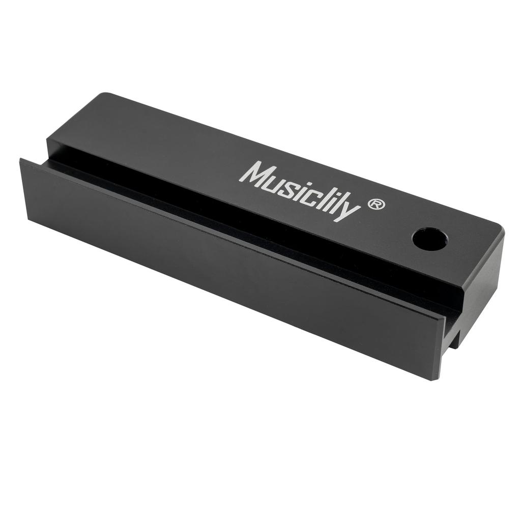 Musiclily Pro 4.5-inch Aluminum Fret Beam Leveling File Bar Fret Polishing Tool for Electric GuitarBass Repair and Maintenance