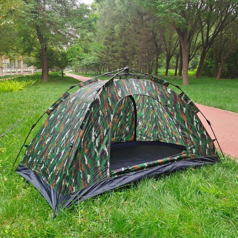 OEING Single Person Automatic Camouflage Camping Tent 200*100*125cm