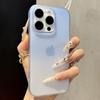Transparent Gradient Matte Phone Case For For Iphone 12 13 14 15 16 Pro Max Plus Ultrathin Shockproof Bumper Cases Cover