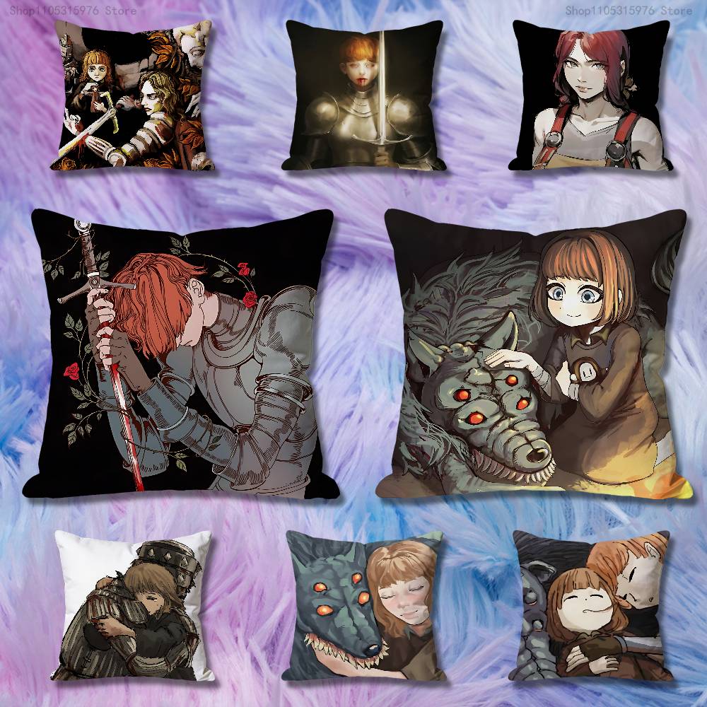 Game FFear And HHunger Anime Celebrity Merchandise AllMatch Printed Pillow Case Sofa Car Office Room Decoration Protector