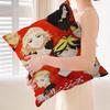 Anime Tokyo Reve Nger Pillow Covers Cartoon Sofa Decorative Home Double-sided Printing Short Plush Cute Cushion Cover