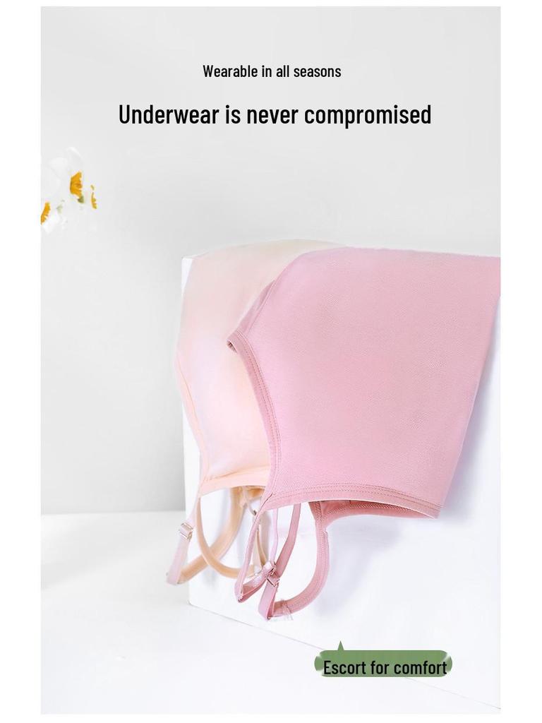 Women's One-Piece Camisole with Built-In Pads: Wire-Free, Adjustable Spaghetti Straps, Ideal Bandeau Base Layer