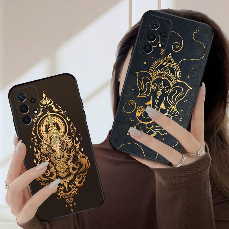 Cartoon Elephant For Samsung A03 Core A 04 05 06 12 14 15 16 22 23 Galaxy A25 26 4G 34 35 52 53 56 71 73 90 5G soft phone case