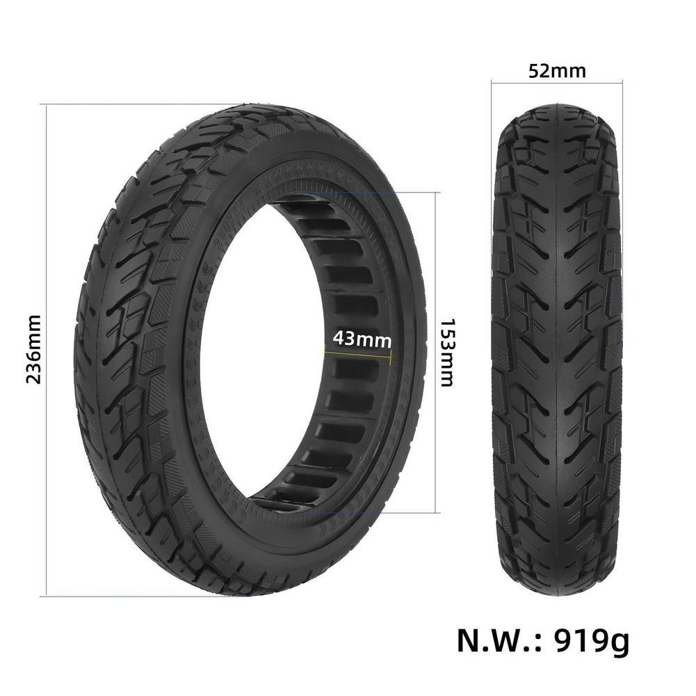 Easy Installation Process 10-inch Solid Tires 250*54 Off-Road Tires