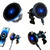 Professional 15W 25W Magnetic Wireless Car Charger Magnet Air Vent Mount Holder for Device Protection with Anti-Slip Metal Pad