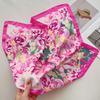 Square Scarf For Women Breathable Bandanna Luxury Headband Hair Scarf Soft Stain Neckerchief Spring/Summer Head Scarf