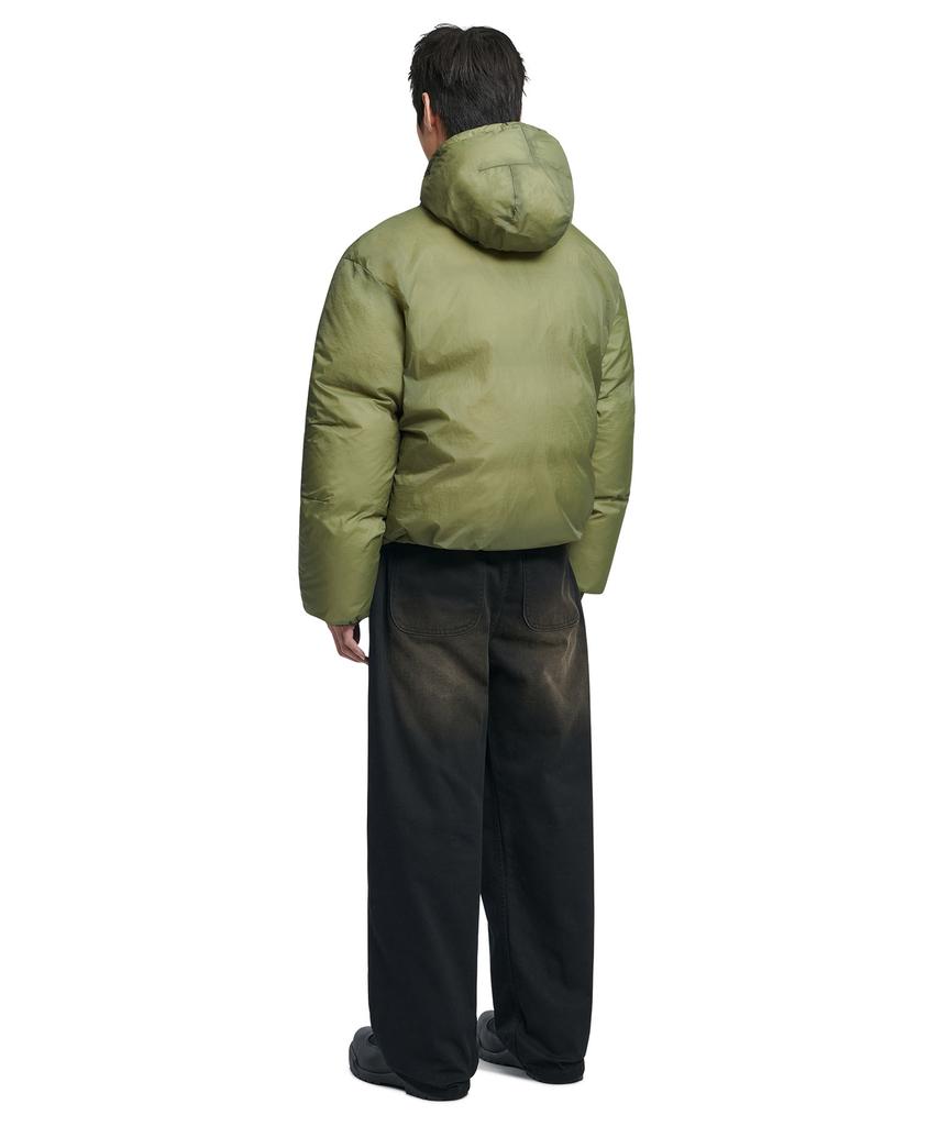 Nomanual Sheer Down Jacket - Khaki
