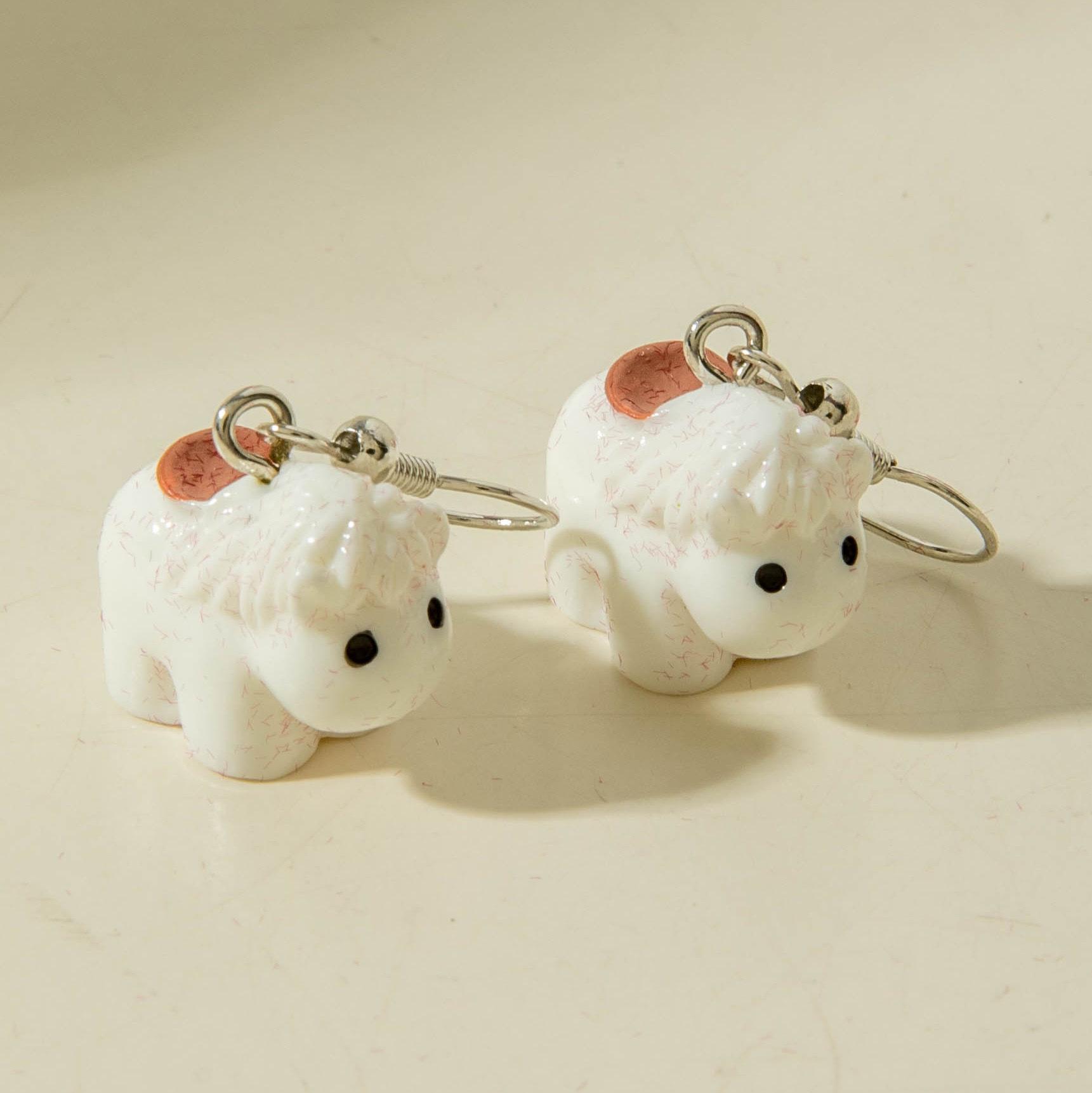 

Accessories Personalized Cartoon Resin Animal Earrings, Cute Mini Pony Pendant Earrings Earrings