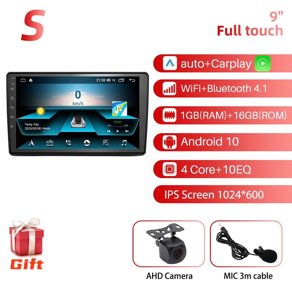 2 Din CarPlay Multimedia for Citroen C2 C3 2001-2010 Android Stereo Car Radio GPS Navigation Player Head Unit Autoradio BT WIFI