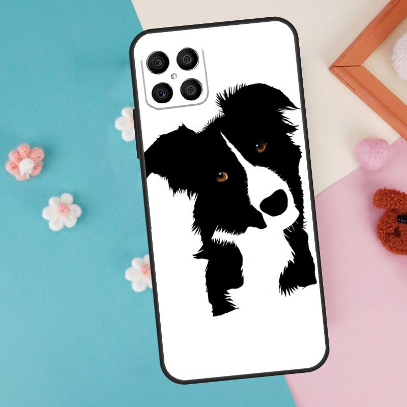 Cartoon Border Collie Case For Honor 200 Pro 50 70 90 Lite X9a X8a X8 X9 X8b X9c X9b Honor Magic 7 5 6 Pro Cover