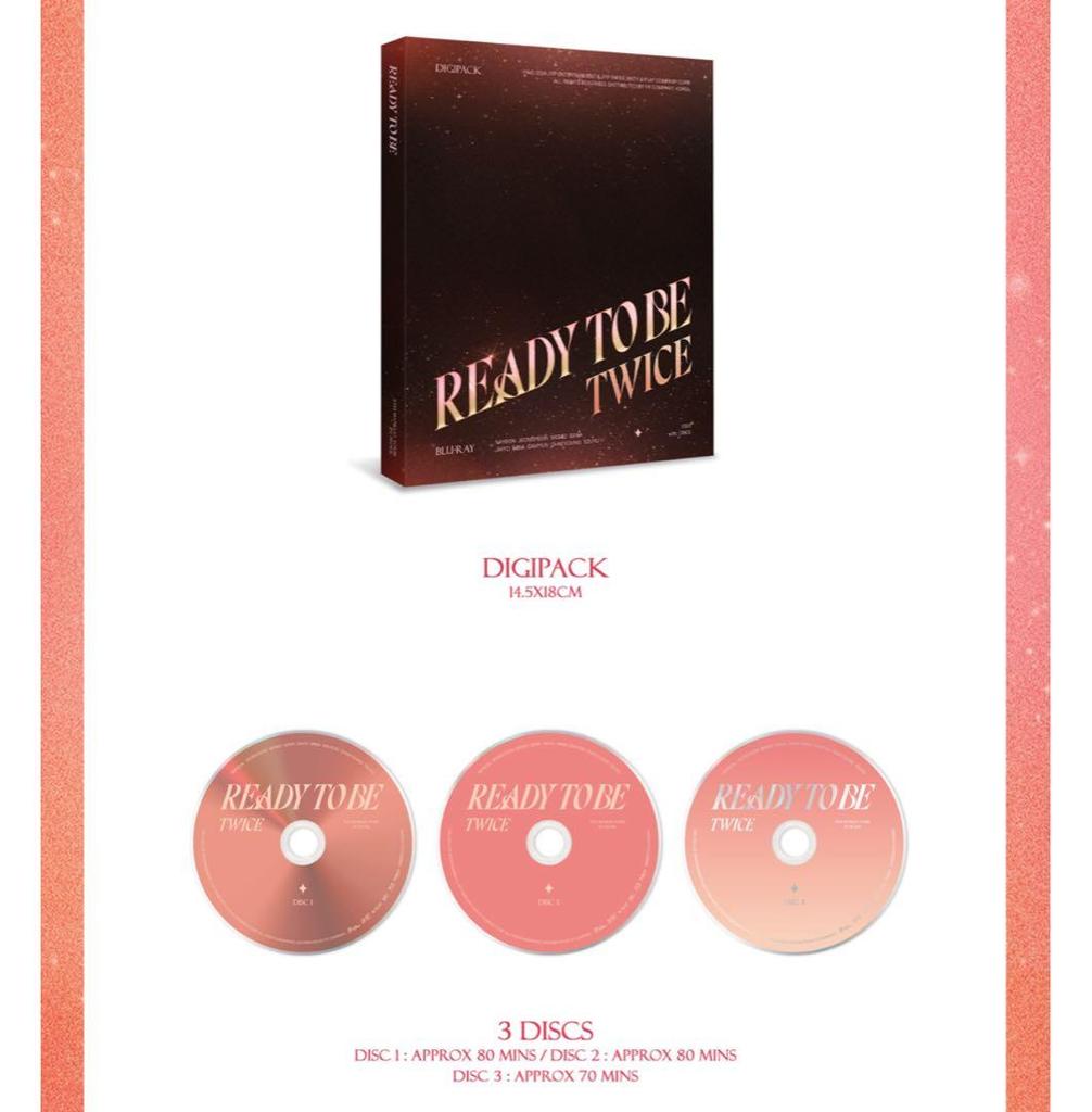 [USED] TWICE Ready to be Seoul Concert BluRay Unplayed