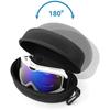 Hard EVA Ski Goggle Case Portable Protective Storage Box Waterproof Shockproof Shell for Snowboard Eyewear Travel Carrying Case