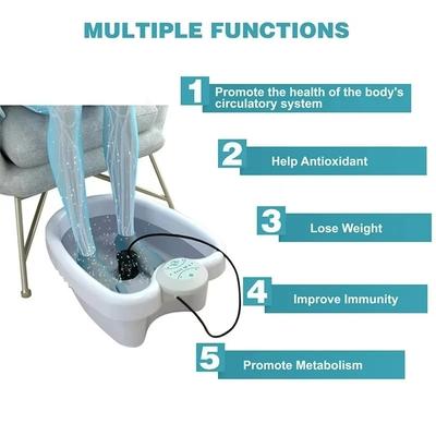 Detox Ionisches Fußbad Maschine Mini Fußbad Ion Detoxifier Reinigung Fußbad Vibration Beste Pflege Arrays Aqua Gesundheitstherapie