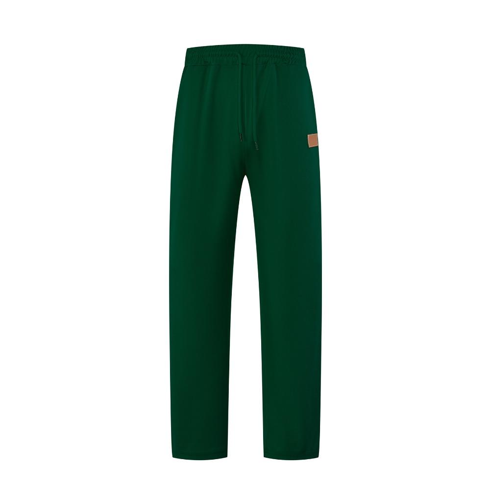 Men's casual trousers; spring/autumn sports trousers; elasticated waist trousers; plain-coloured long trousers