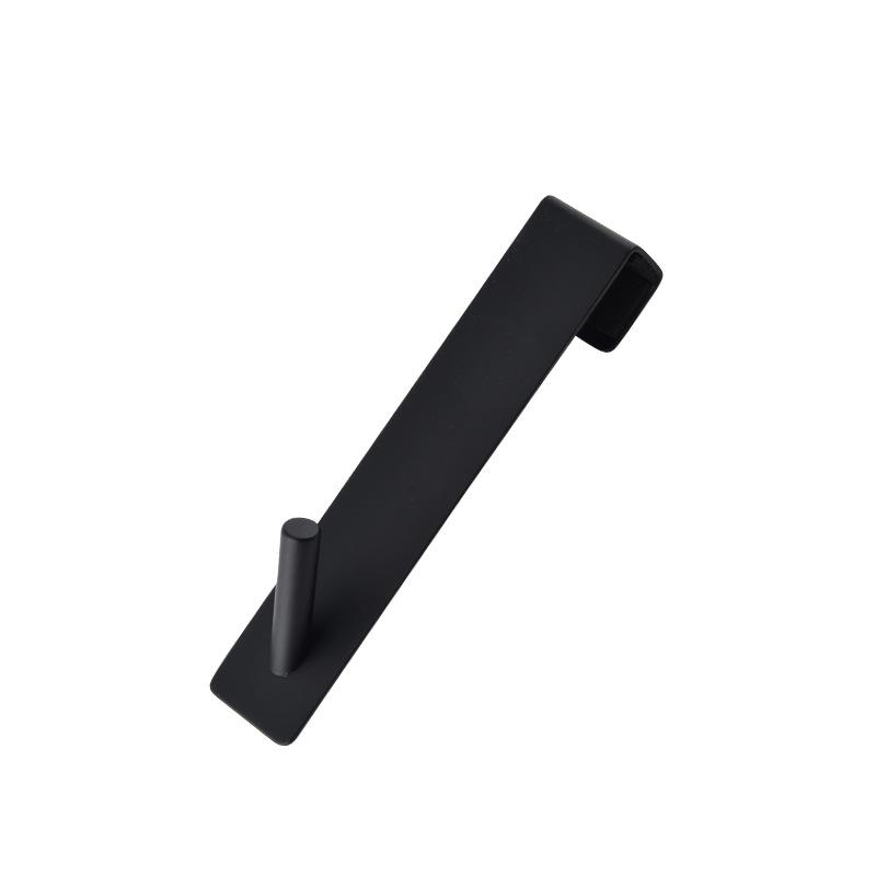 I lager Rostfritt Stål Dubbelkrok för Badrumshanddukar och Kläder, Ingen borrning krävs