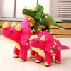 Soft Adorable Triceratops Plush Toy Comfy Critters Gift For Kids Teens