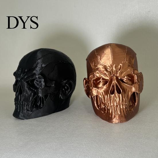 Část pro úpravu vozidla Kryt tažného zařízení Lebka, Univerzální tažná koule 3D tištěný Prachový Tvrdý Styl Krytka nářadí nákladního vozidla s texturou prasklin,