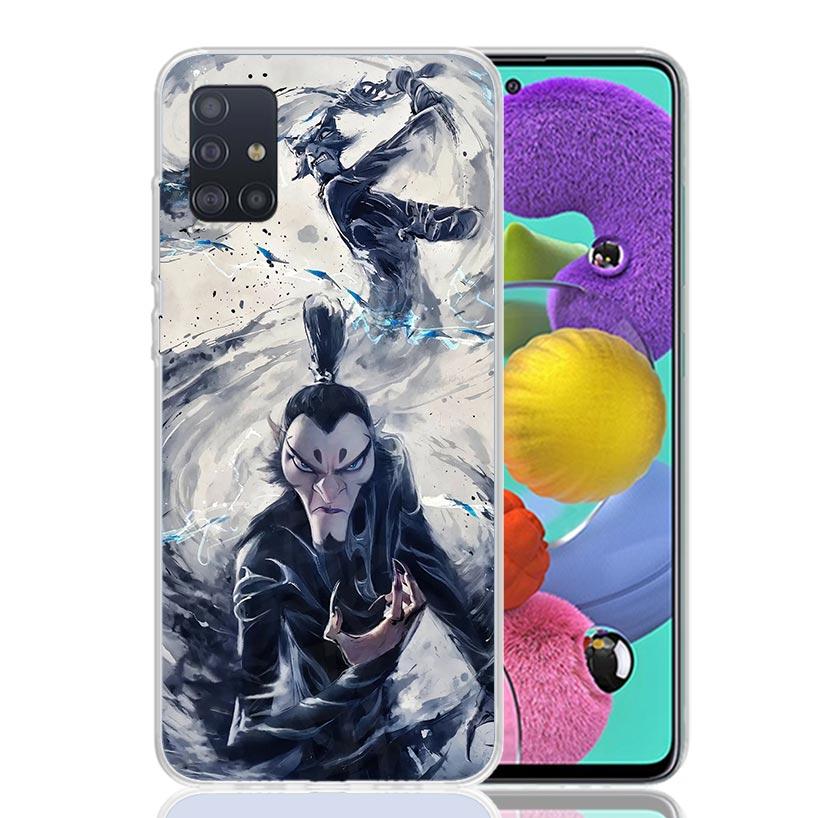 Nesha Nezha Cartoon Phone Case For Samsung Galaxy A52 A32 A22 A12 A02S A50S A30S A51 A31 AA71 Note 20 Ultra 10 S10 Plus Galaxy A