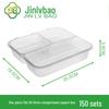 Disposable Rectangular Takeout Bento Boxes