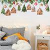Christmas House Christmas Tree Wall Stickers, Christmas Room Decoration Wall Stickers