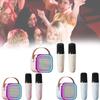Portable K12 Bluetooth Speaker With Wireless Microphone Ideal For Outdoor Ktv And Home Singing